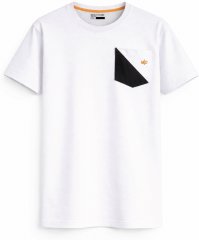 Motley Denim Milan T-Shirt Weiß